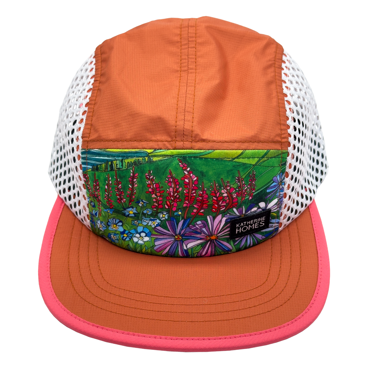 Red Run Womens/Ladies Core Baseball Cap / Sandstorm Core Run Foldable Cap | Unisex | CEP Running main image 2