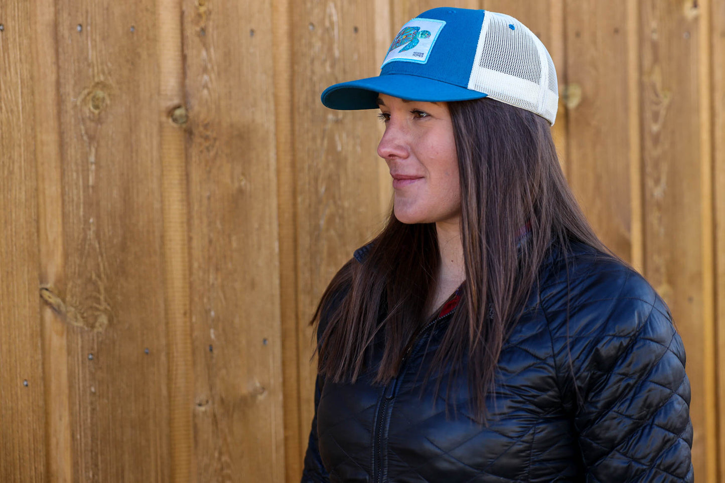 Green Sea Turtle | Baseball Style Trucker Hat | Seaport and Natural