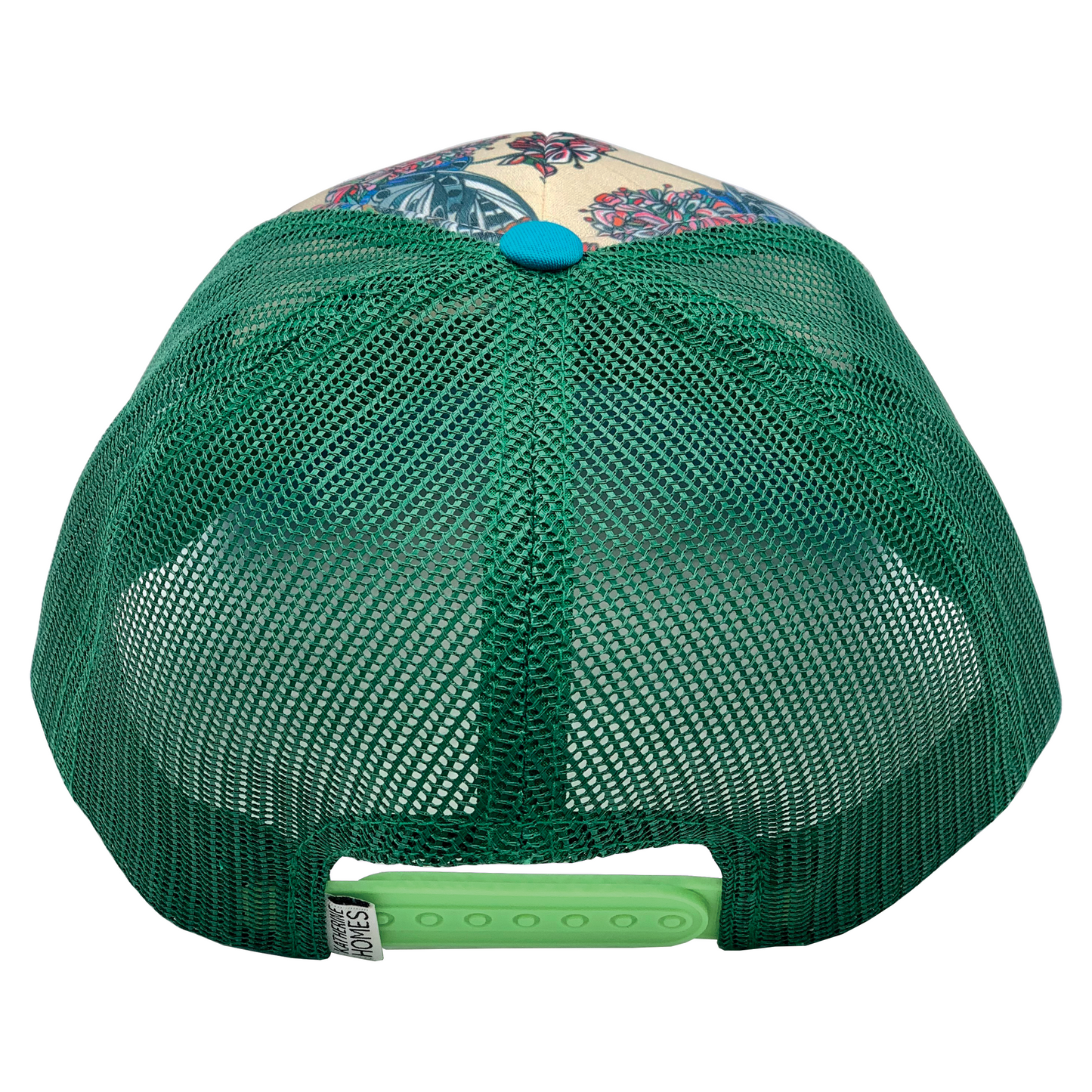 El Segundo Blue Butterfly  | Trucker Hat | Blue Teal | Lush Green Mesh