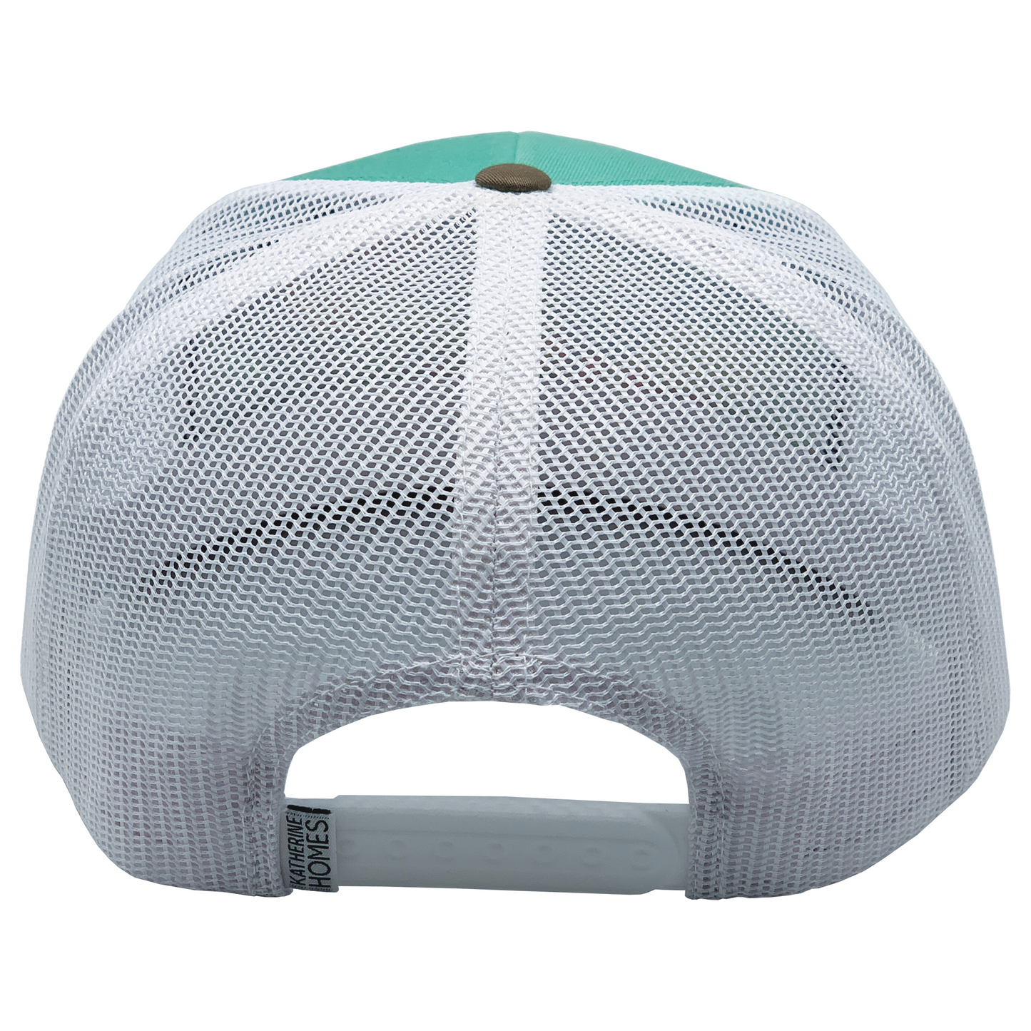 Indian Paintbrush | 7 Panel | Olive | Turquoise | 100% White Recycled Mesh
