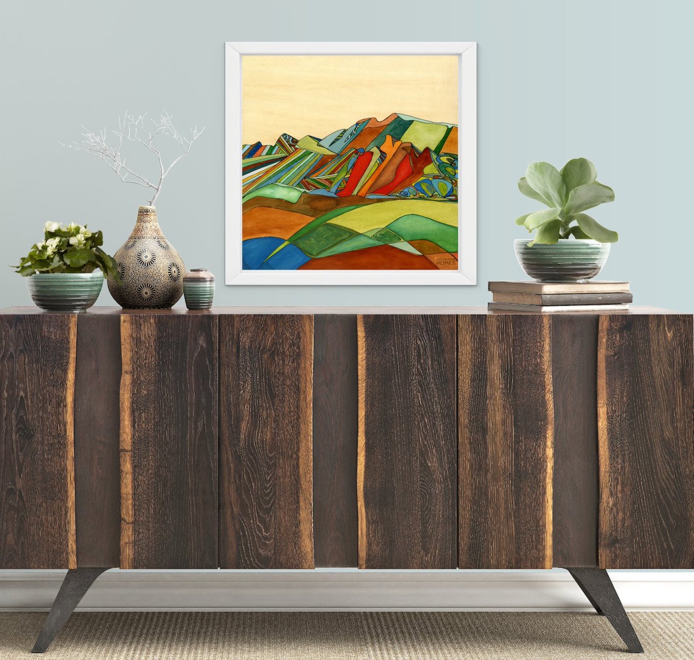 Original Boulder Flatiron Design by Katherine Homes | Print