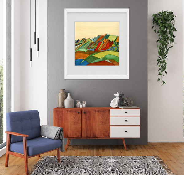 Original Boulder Flatiron Design by Katherine Homes | Print