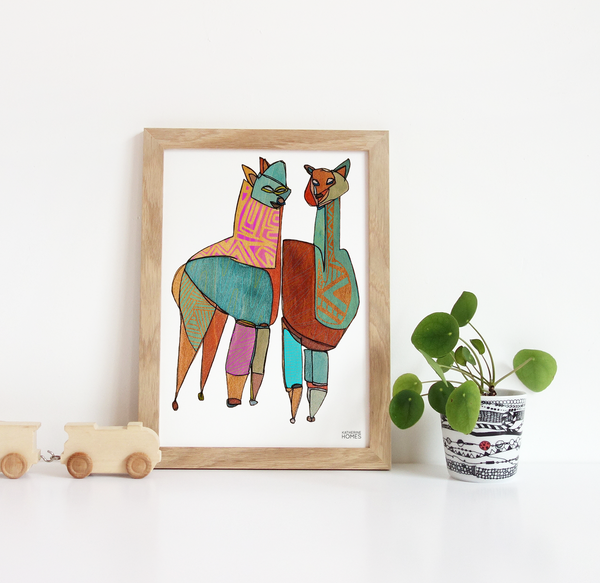 Katherine Homes Guanacos Print