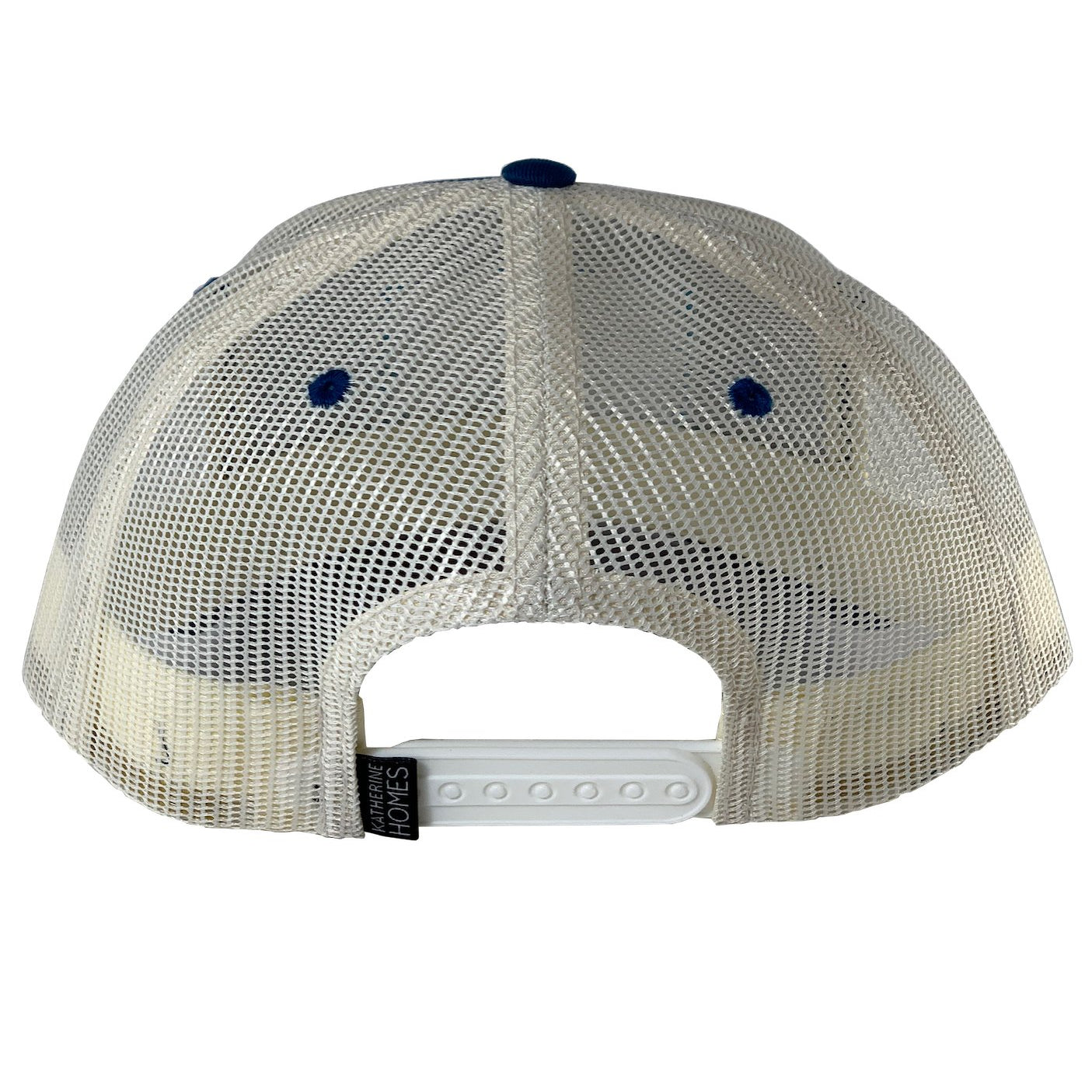 Katherine Homes Green Sea Turtle Trucker Hat | Seaport Blue