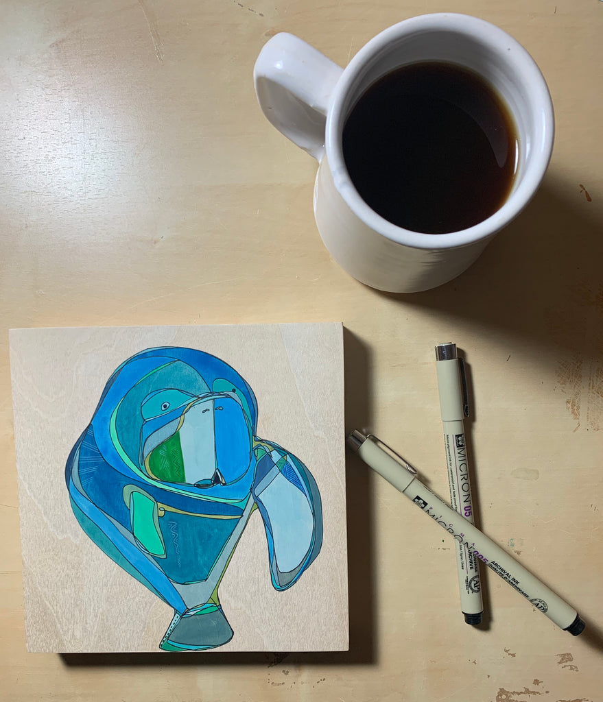 Creating Art Requires More Coffee