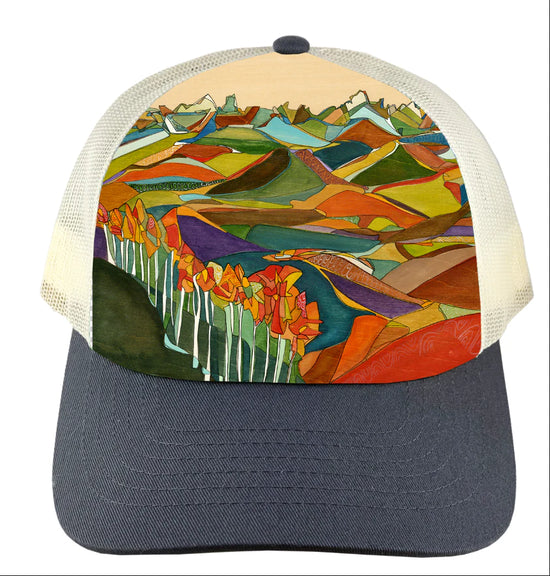 Mount Sneffels | Trucker Hat | Slate | 100% Oat Recycled Mesh