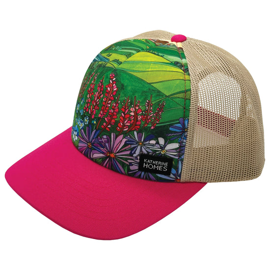 Maroon Bells Trucker Hat  | Rose and Oat