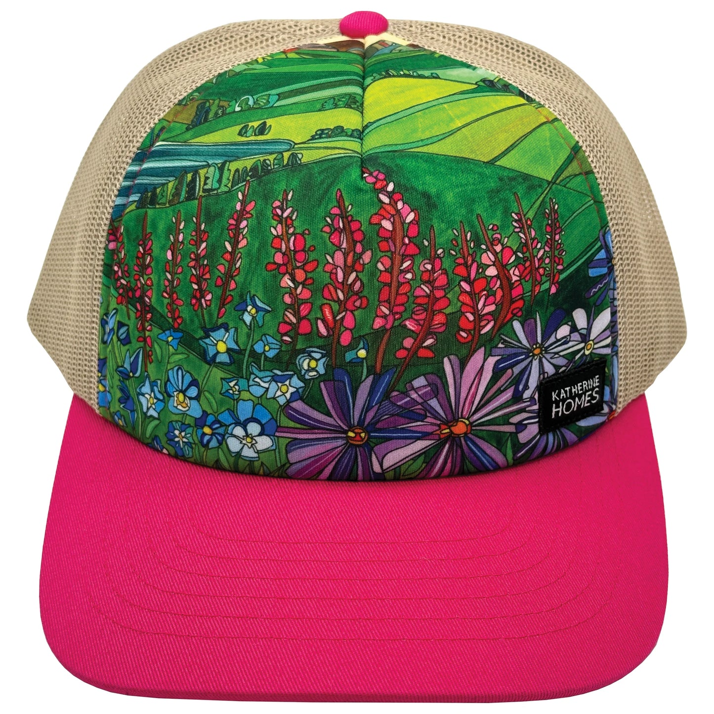 Maroon Bells Trucker Hat  | Rose and Oat