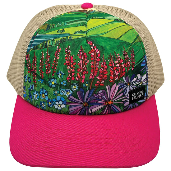 Maroon Bells Trucker Hat  | Rose and Oat