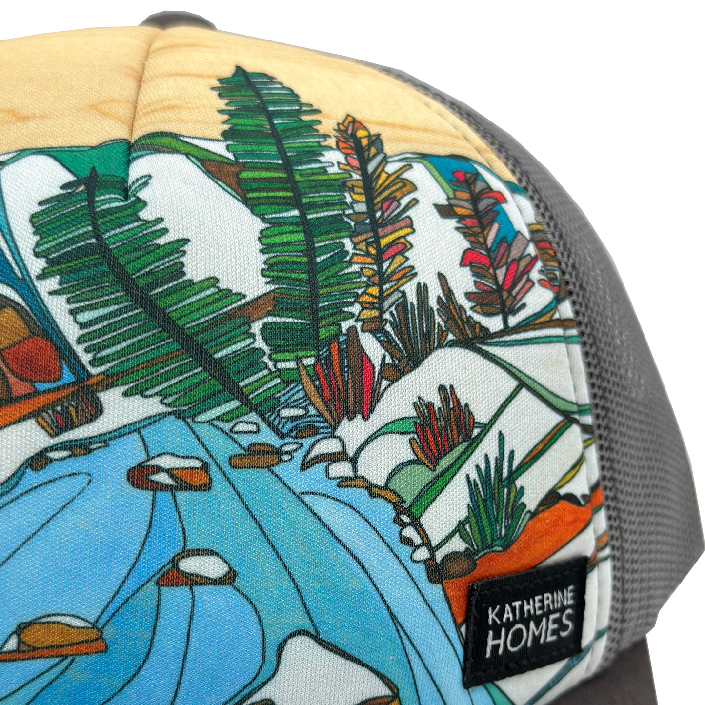 Frozen Winter  | Trucker Hat | Charcoal | Steel