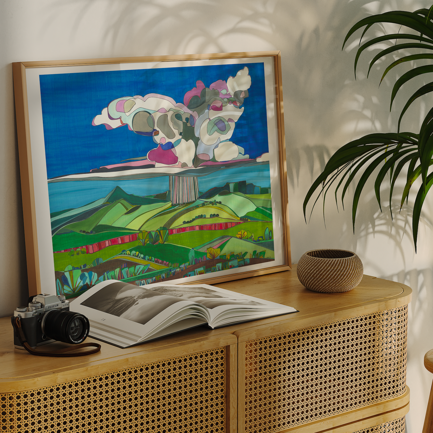 nature, beauty, clouds, Katherine Homes, artist, painter, watercolor, clouds, storm, rain, downpour, home decor