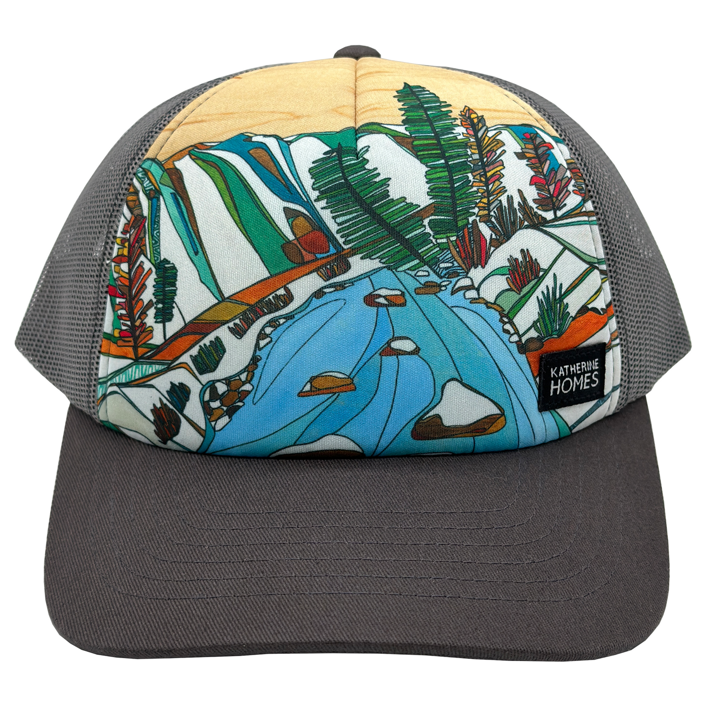 Frozen Winter  | Trucker Hat | Charcoal | Steel