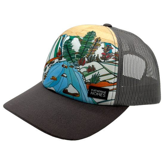 Frozen Winter  | Trucker Hat | Charcoal | Steel