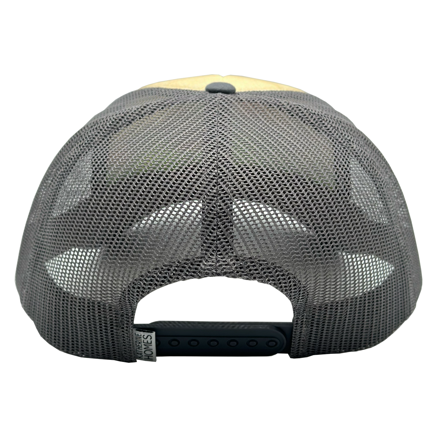Glacier National Park Trucker  Hat Baseball Cap with mesh Recycled Fabrics Hat by artist Katherine Homes