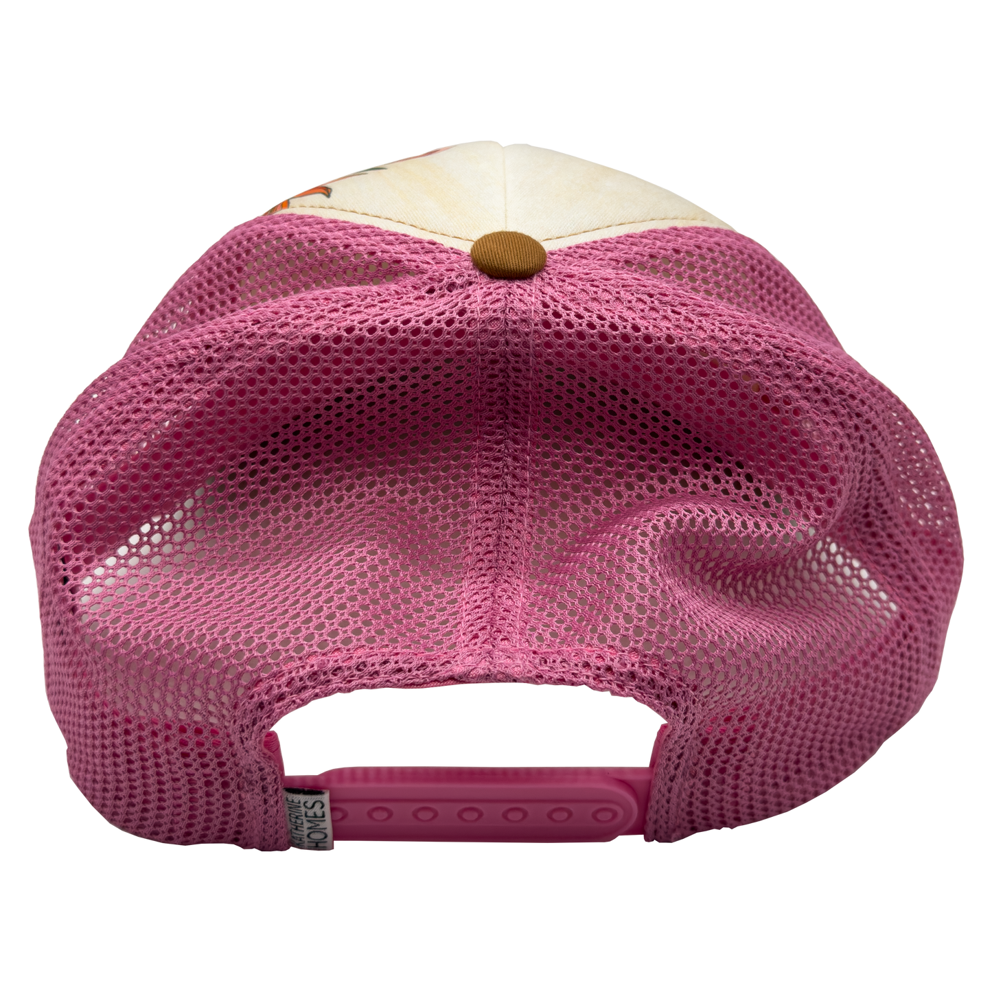 Threatened Lili Flowers Trucker Hat Baseball and Soft Recycled Mesh Hat by artist  Katherine Homes 