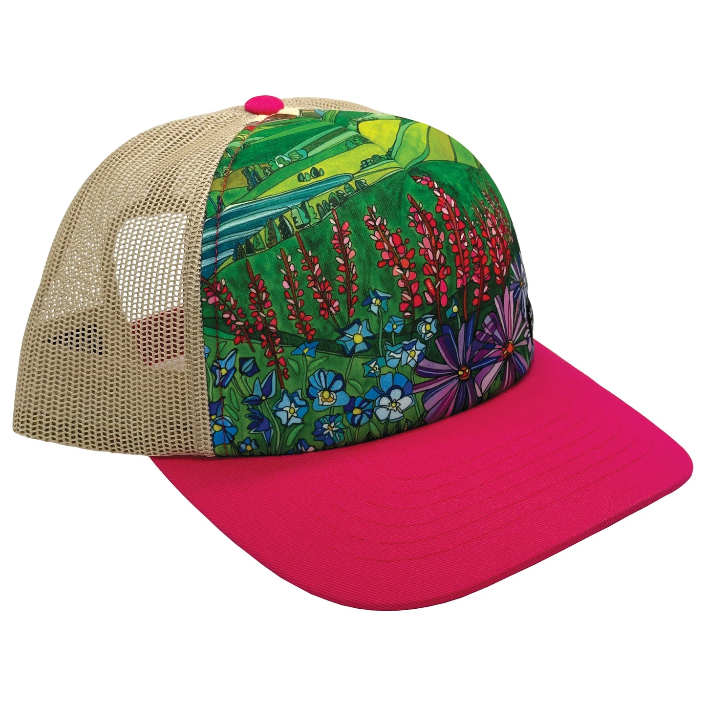 Maroon Bells Trucker Hat  | Rose and Oat