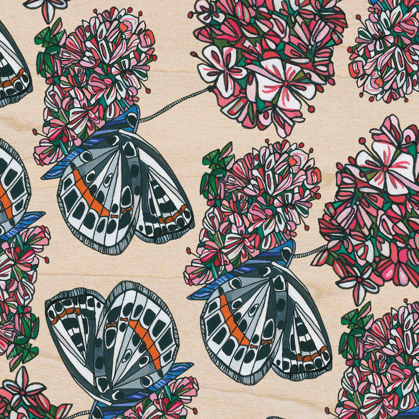 Endangered El Segundo Blue Butterfly painting by  artist  Katherine Homes