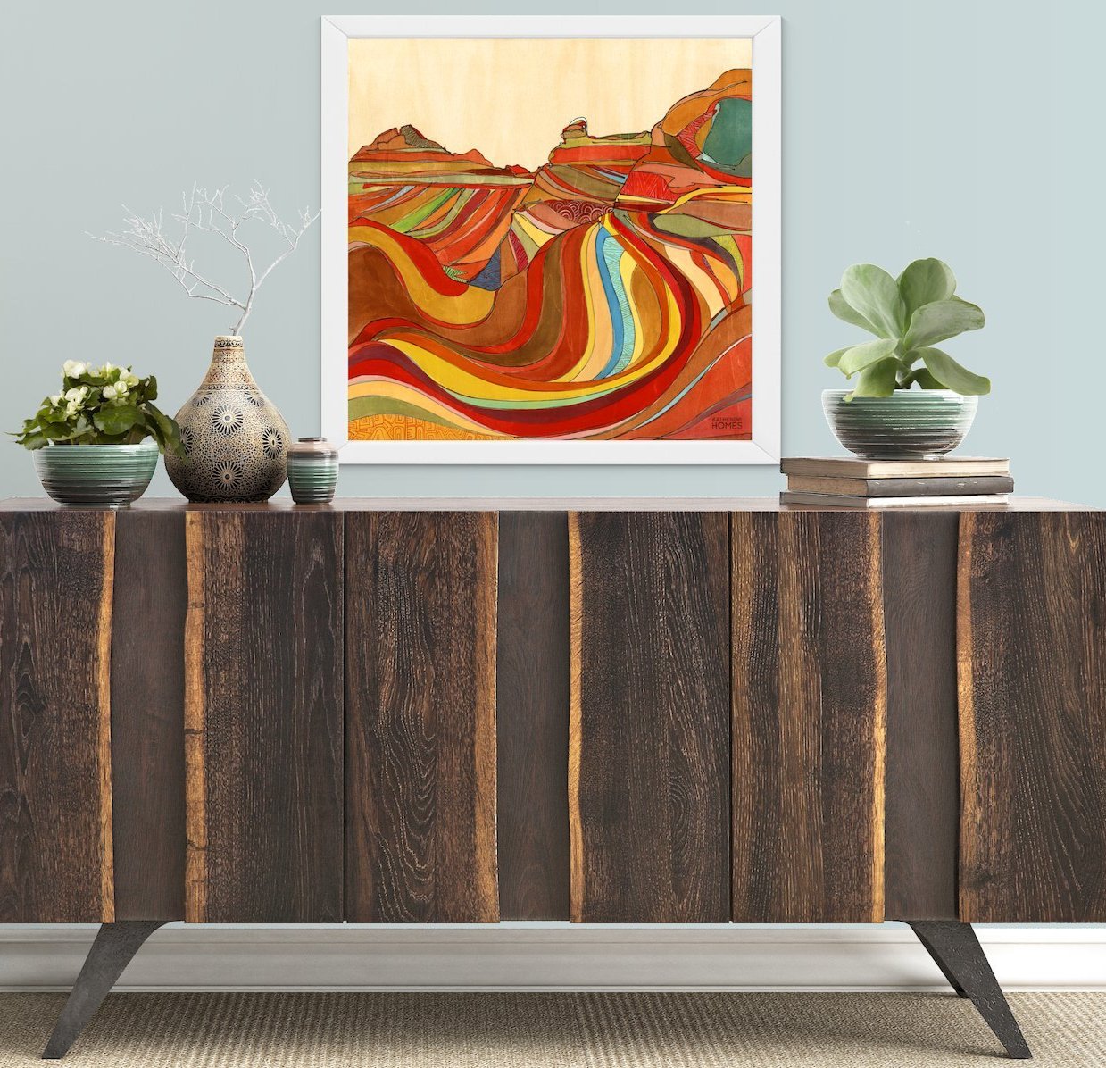 Katherine Homes The Wave, Arizona Print, landscape, desert, southwest red rock, nature, public land