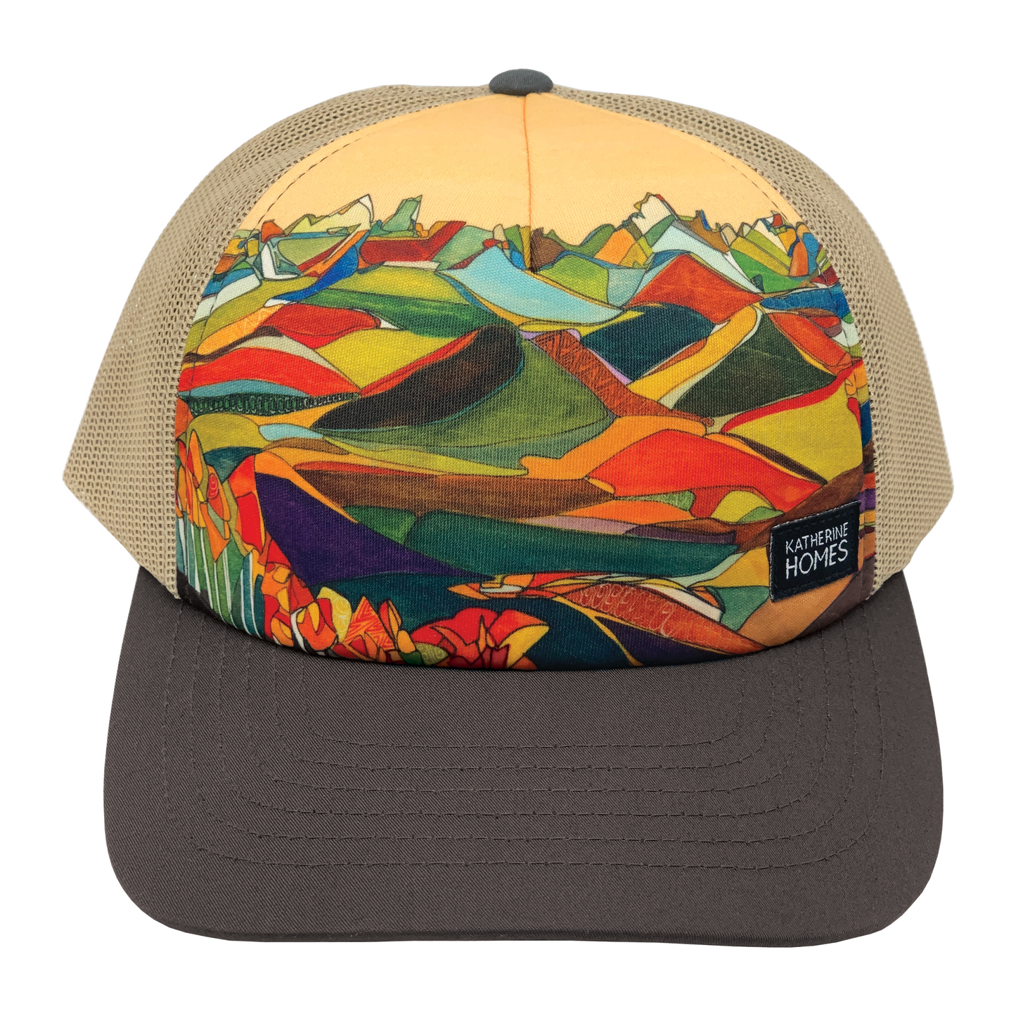 Mount Sneffels | Trucker Hat | Slate | 100% Oat Recycled Mesh