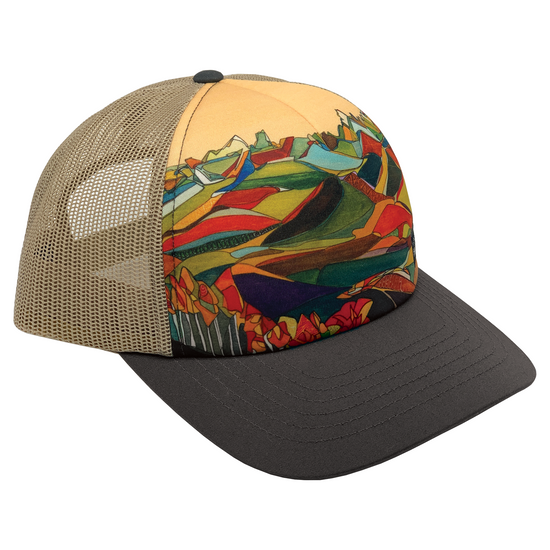 Mount Sneffels | Trucker Hat | Slate | 100% Oat Recycled Mesh