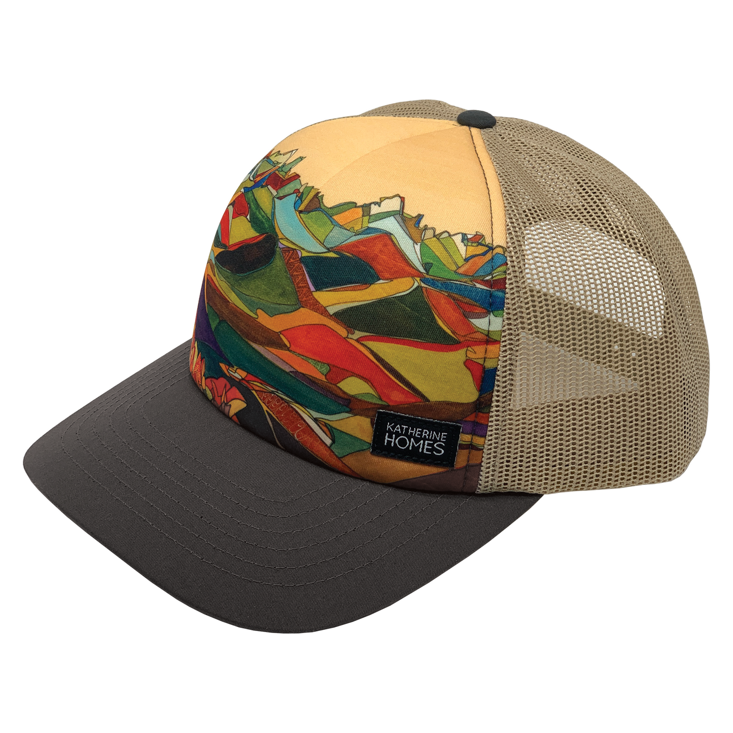 Mount Sneffels | Trucker Hat | Slate | 100% Oat Recycled Mesh