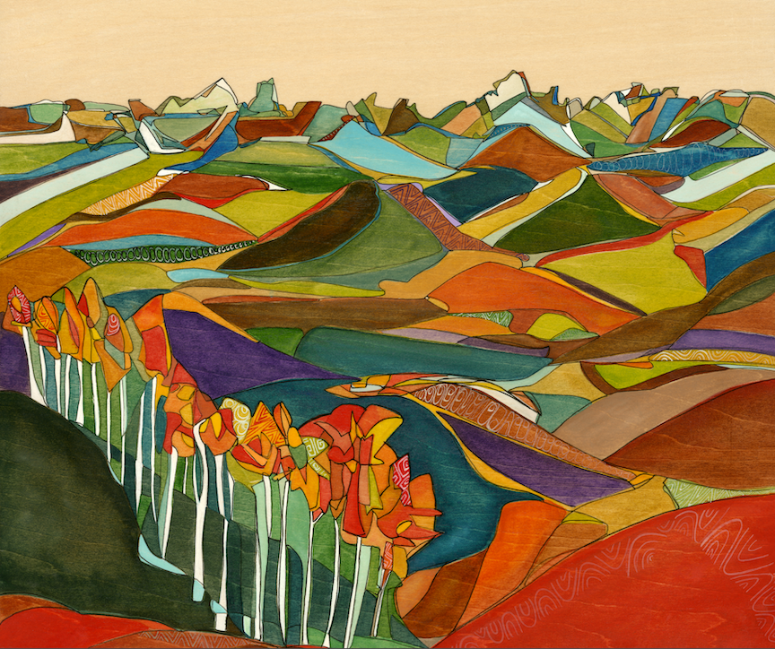 Mount Sneffels | Trucker Hat | Slate | 100% Oat Recycled Mesh