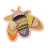 Katherine Homes Rusty Patched Bumble Bee Wood Sticker 