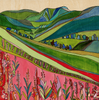 Crested Butte Wildflowers Print by Katherine Homes