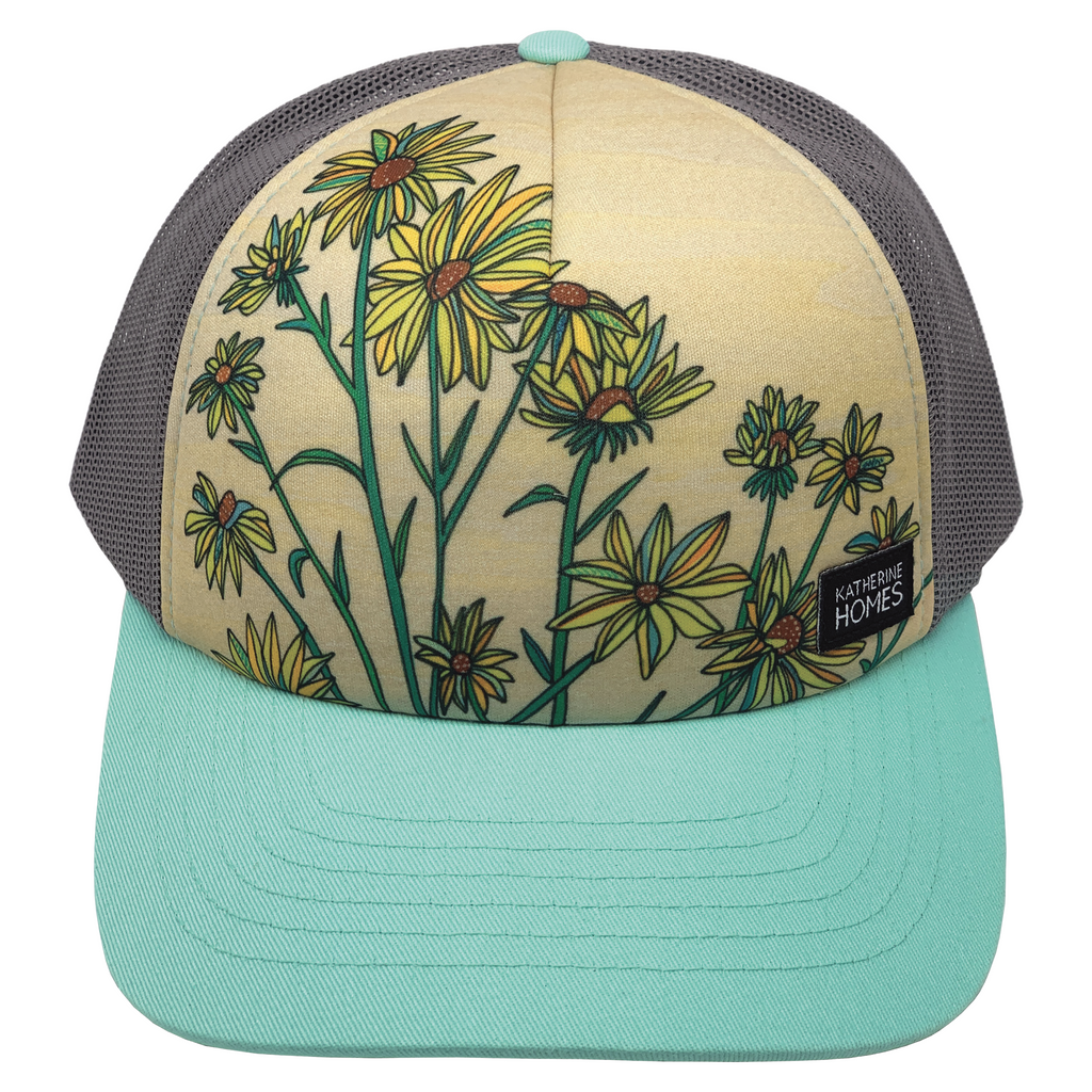 Floral 2024 trucker hat